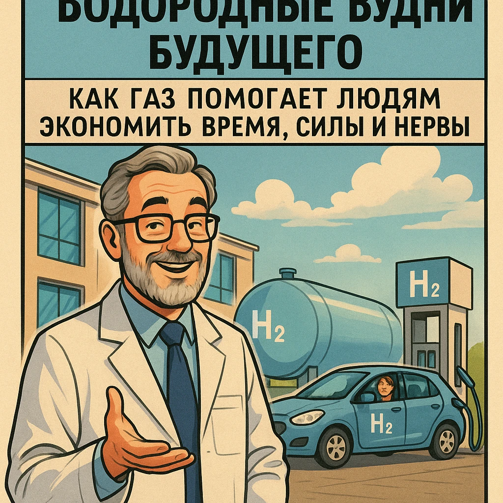 Испытания автомобиля на гидро-водородных аккумуляторах