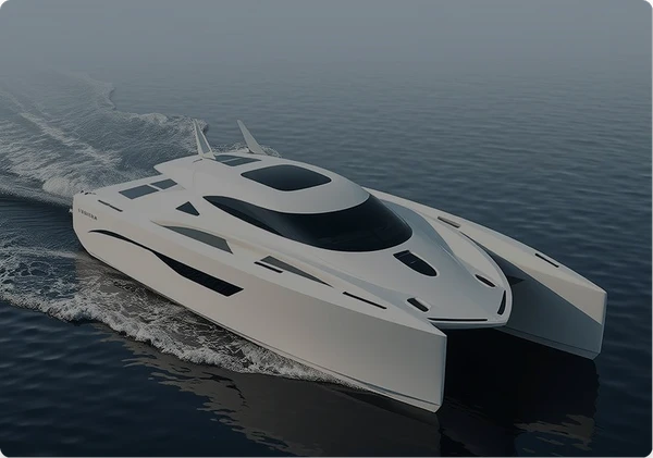 Электрическое судно на водородных топливных элементах